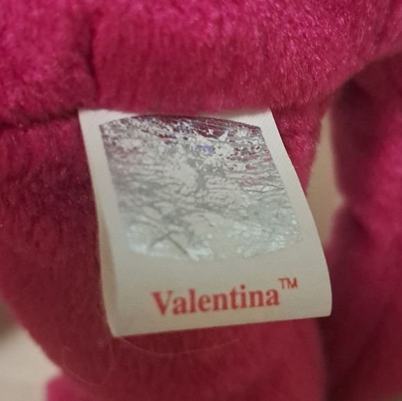 Ty Beanie Baby Valentina Bear – 1999 Retired Collectible (9”) - Picture 3 of 4